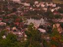 View over Mae Hong Son from the hill.